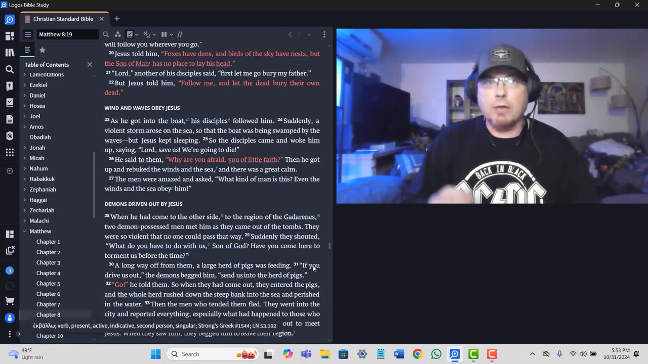 Thankfully God is the one with this power [The Bride of Christ]