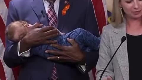 This baby is a prop