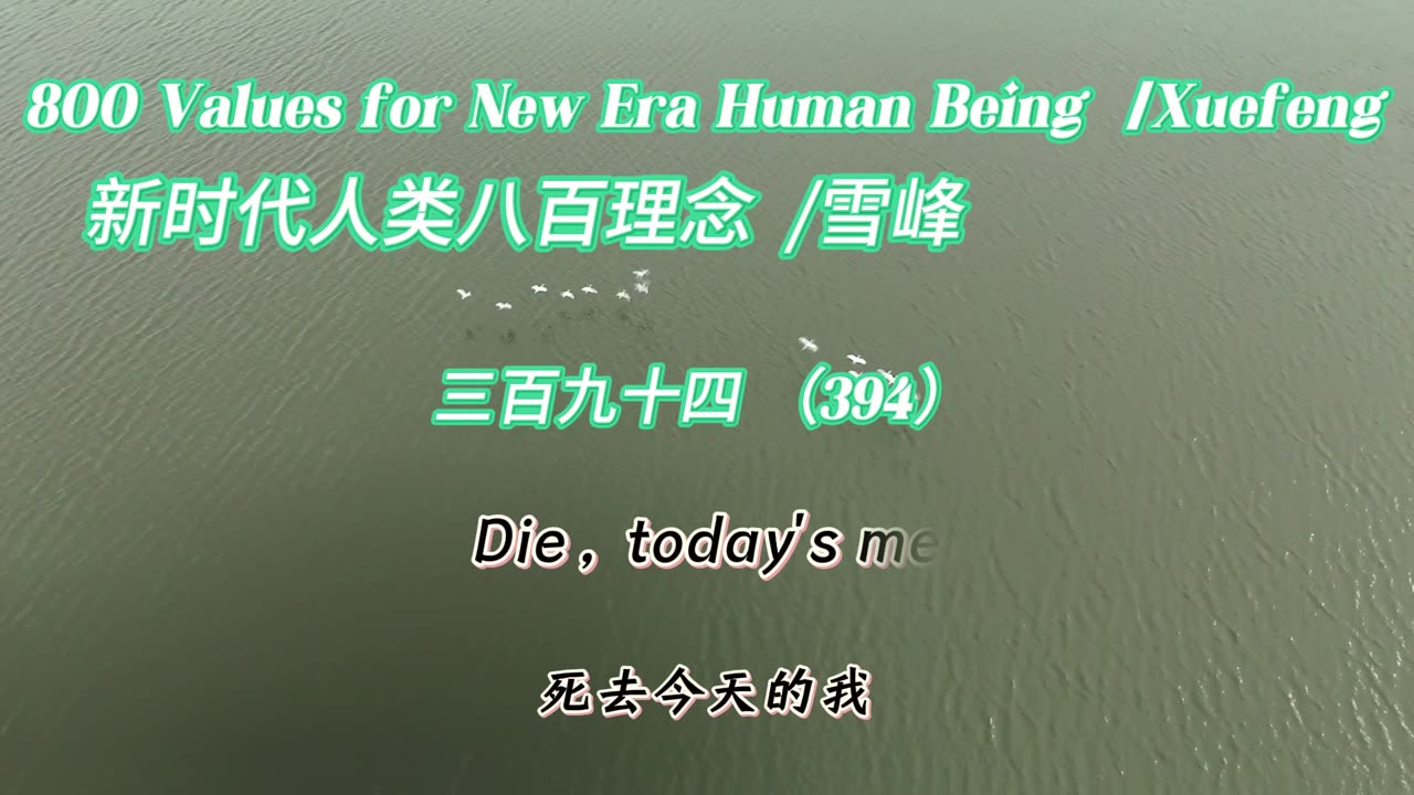 800 Values for New Era Human Being（394）