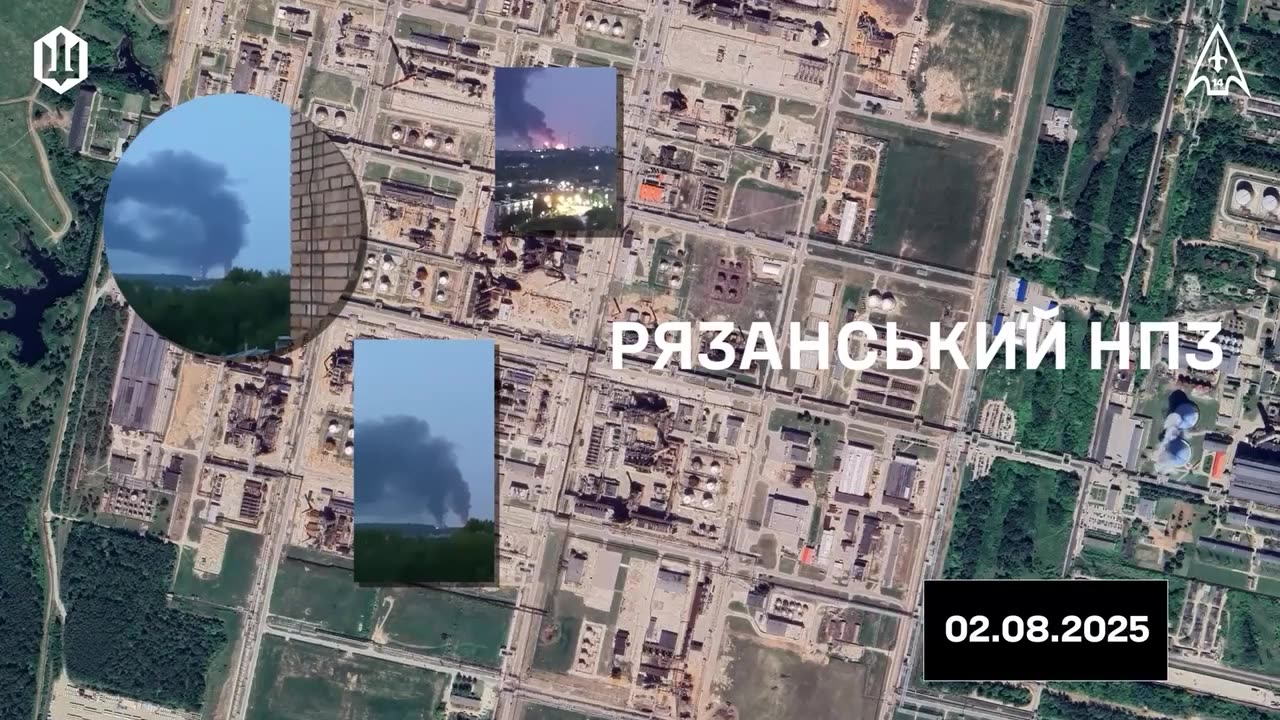 🔥 Ukrainian drones hit 24.2% of Russian oil refining in August. Five of the seven