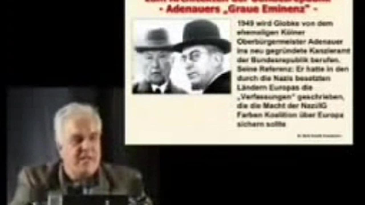 Vom Kriegsverbrecher zum Chef der BRD ❓😳