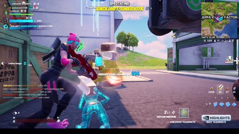 Fortnite fun hanging with old friends