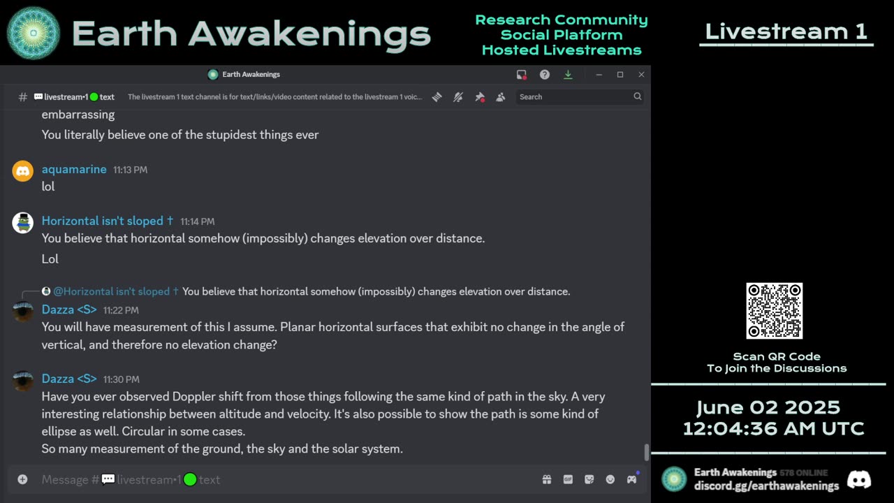 Earth Awakenings - Livestream 1 - #3204