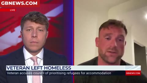 A British Veteran who served in Afghanistan forced to live on the streets