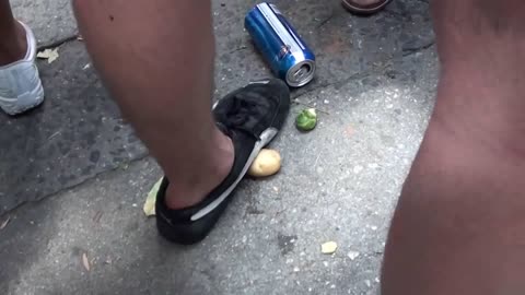 Crushed at Pride Festival - Candid