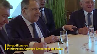 Kim Jong-un recibe a Lavrov como el primer invitado extranjero en Wonsan