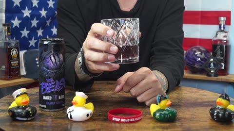 SrA John Fernandez-Buestan - Monster The Beast Gnarly Grape RTD Cocktail Review