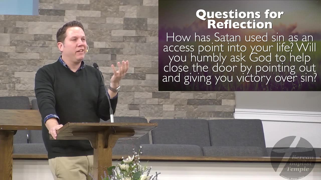 "What do we know about the devil?" 1 Peter 5:6-14