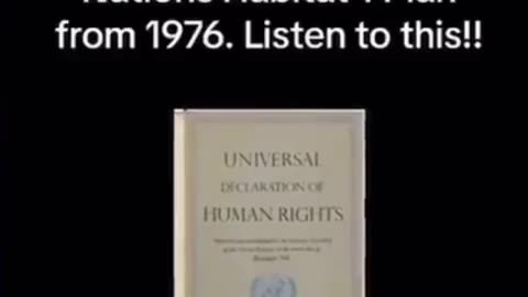 The terrifying United Nations plan from 1976