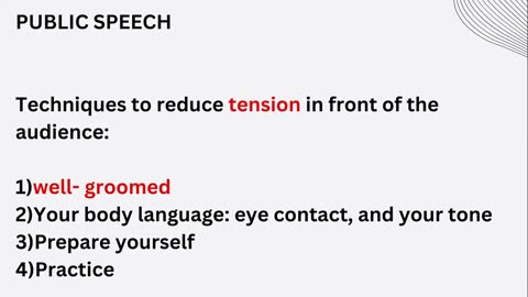 Public Speech(11)