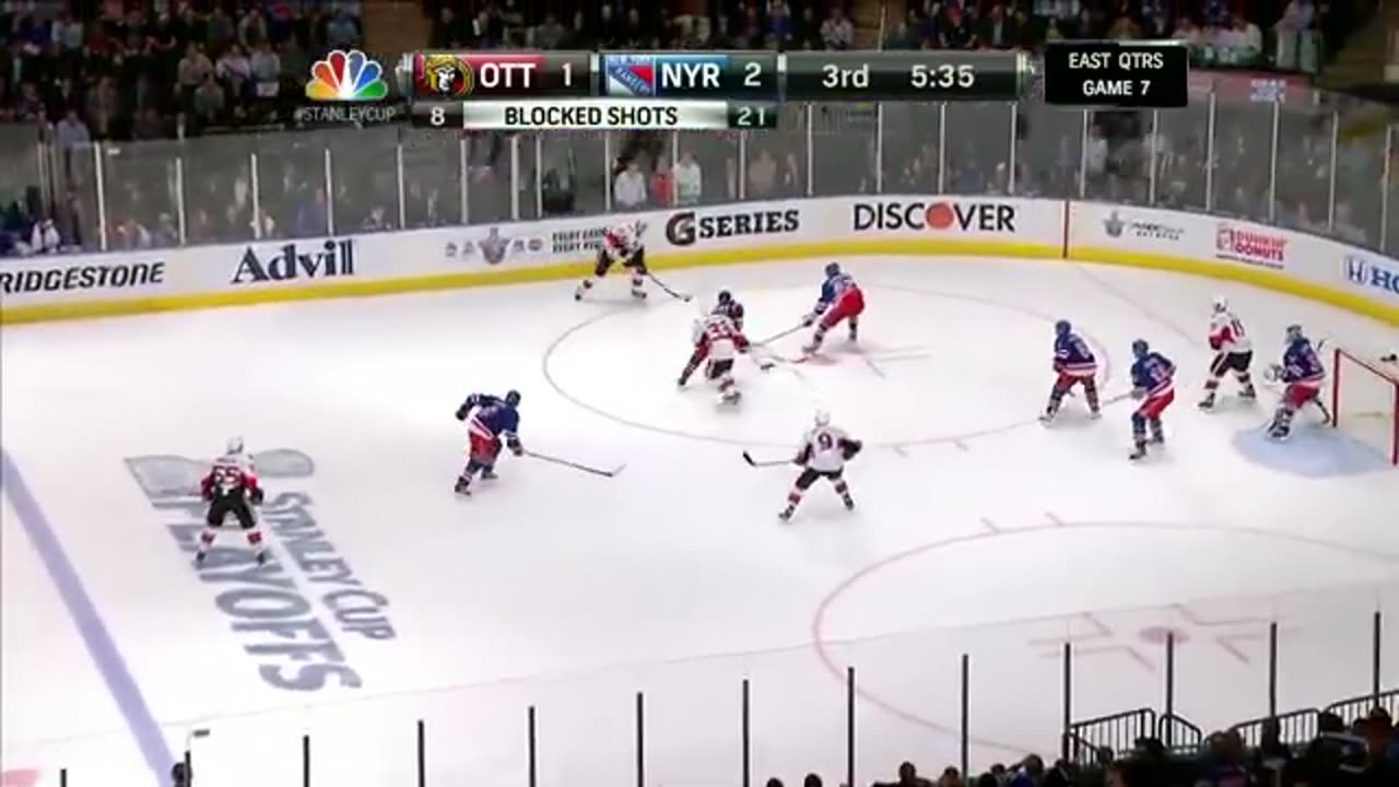 2012 ECQF Senators vs Rangers Game 7 4/26