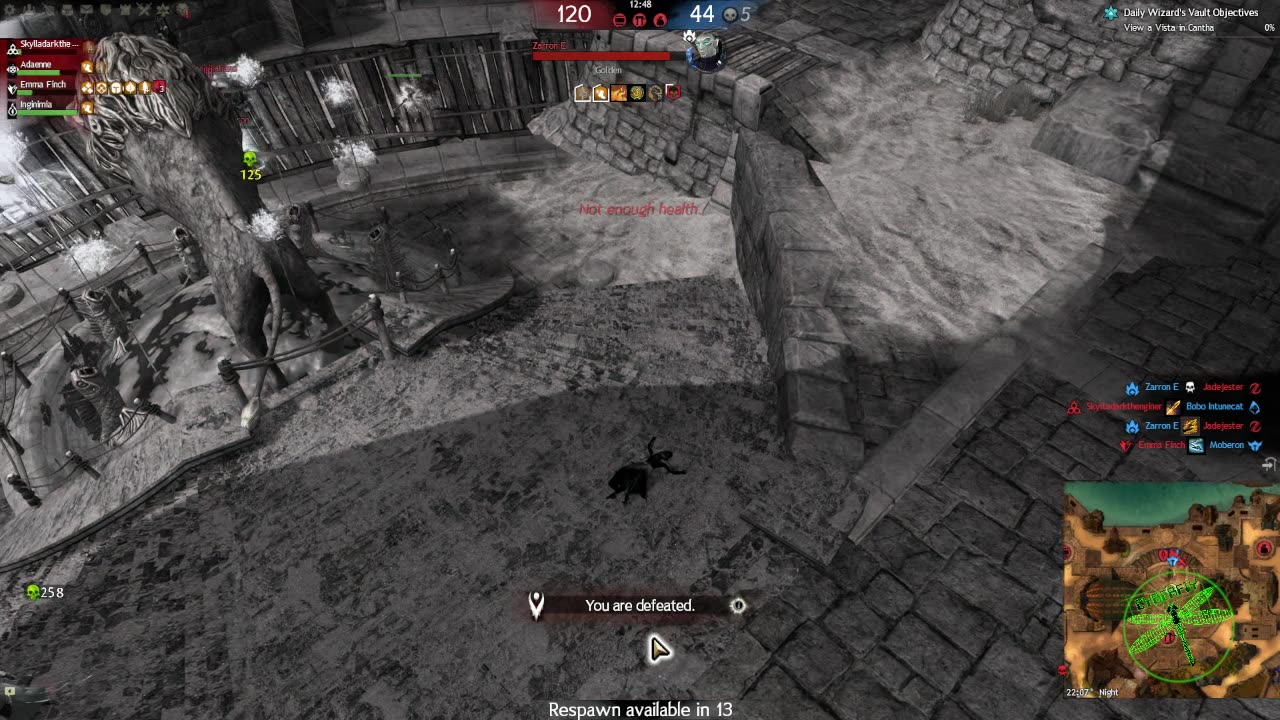Death simulator (GW2). With Leyanore and Maddna