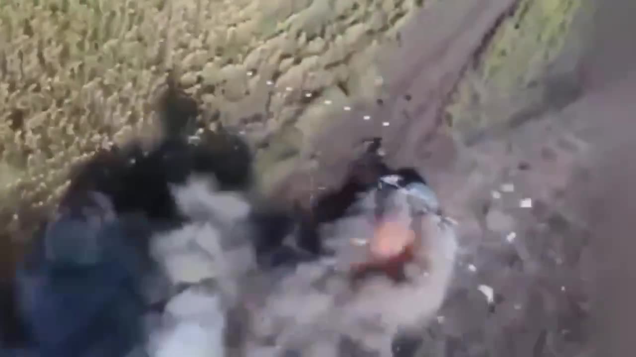 🤬 The FPV drone barely manages to hit the Russian Molniya drone, but in the end it captures