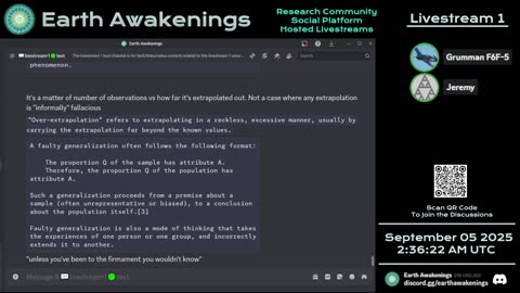 Earth Awakenings - Livestream 1 - #3398