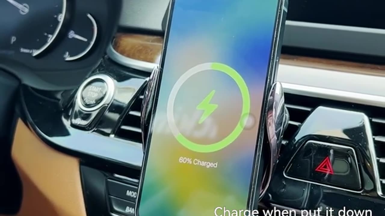 Wireless Charger Car Phone Holder