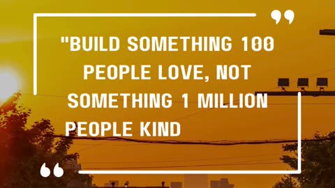 12- Focus on Loyalty, Not Numbers! ❤️ #MarketingWisdom
