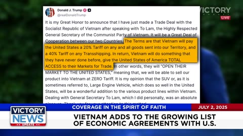 We are LIVE with VICTORY News Daily Update 2/1CT 7.2.25