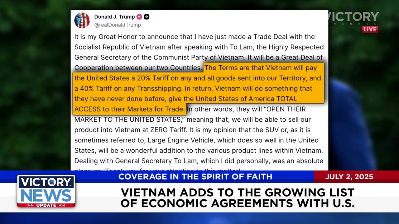 We are LIVE with VICTORY News Daily Update 2/1CT 7.2.25