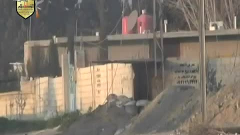 Syrian War Damascus, RPG hit on T-72 2013.07.08