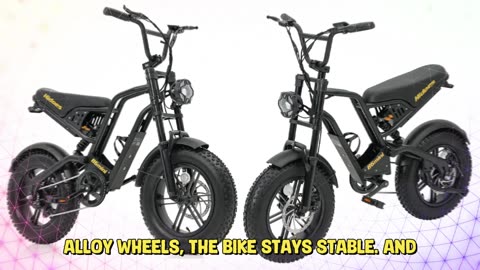 Hidoes B6 Mini Electric Bike 500W Motor 48V 10.4Ah Battery Electric Mountain Bicycle