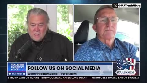 Steve Bannon with General Flynn on air showed a Graphic, “The 16 Year Plan to Destroy America”…