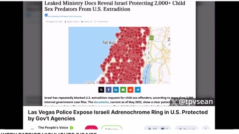 Las Vegas police bust Israeli predator adrenochrome ring