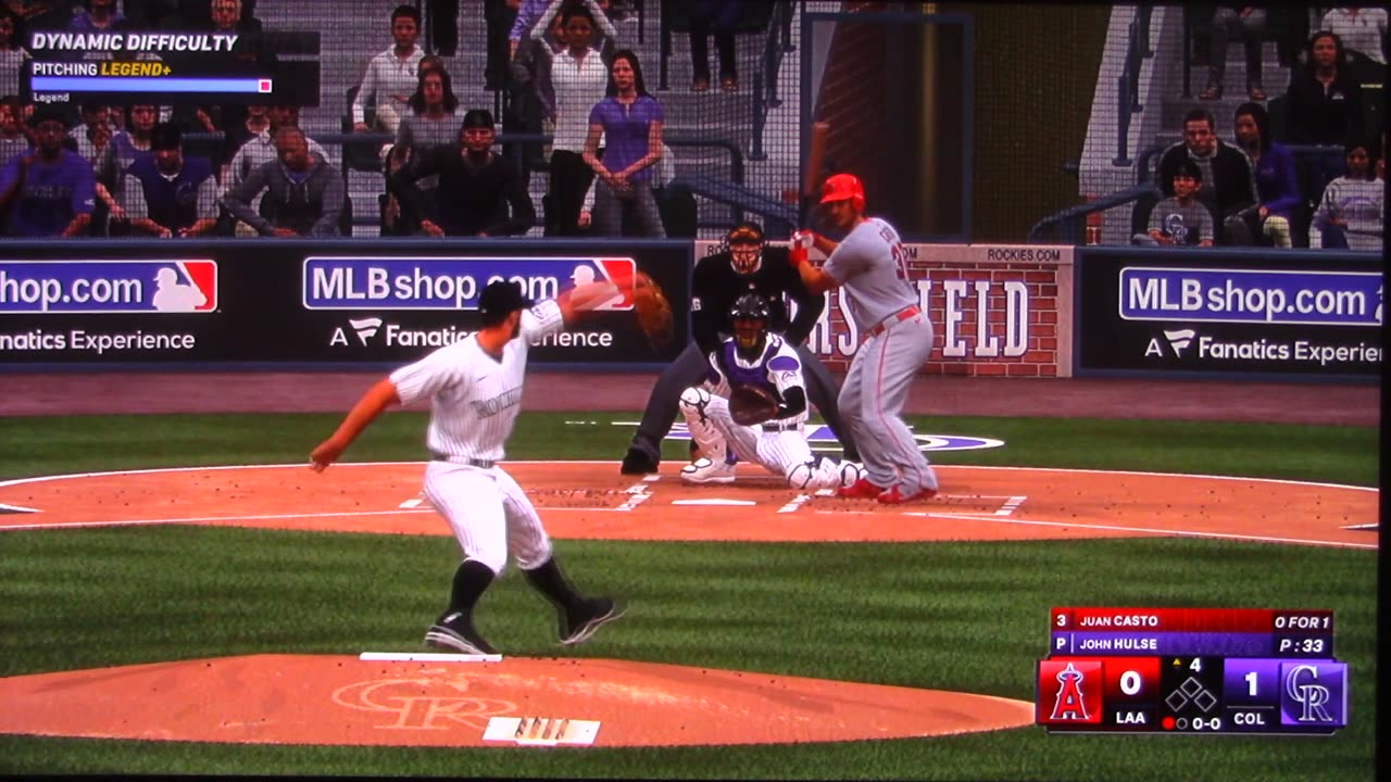 MLB The Show: Colorado Rockies vs Los Angeles Angels (S11 G95)