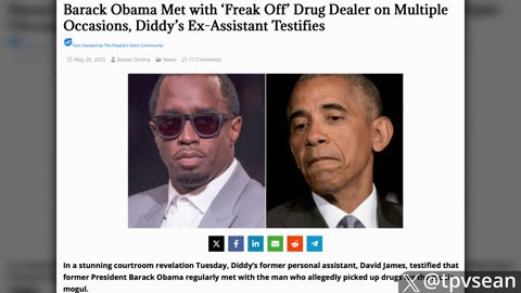 Diddy's Cell-Block Mate Blows Whistle: "Trial Was Rigged to Protect DC Pedophile Ring"