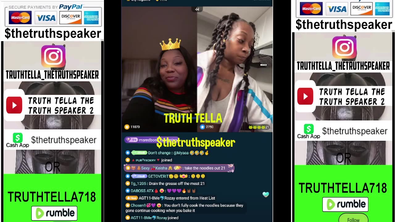 QUEEN TOMIKAY SUNDAY NIGHTCAP & PK WITH 21BADBITCH WHILE SHE FIGHTS DROSKI