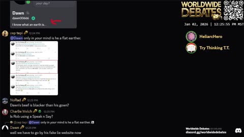 0262 WIDESTREAM - Worldwide Debates - YouTube/Twitch/Rumble