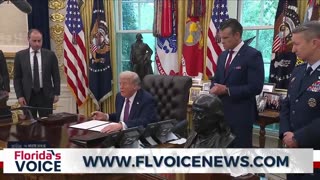 Trump Signs Executive Order Restoring The Name Dept Of War To Dept Of Defense