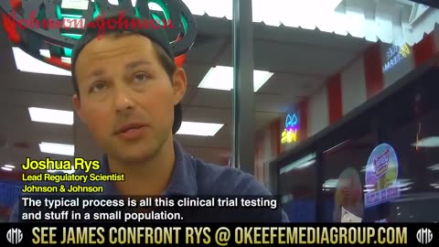 Johnson & Johnson Scientist: C-19 Vaccine Was 'Not Safe and Effective - James O'Keefe