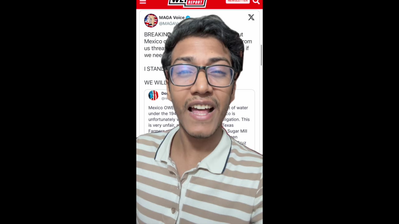🟢 ALI REACTS: Trump Busts Mexico Stealing Our Water!