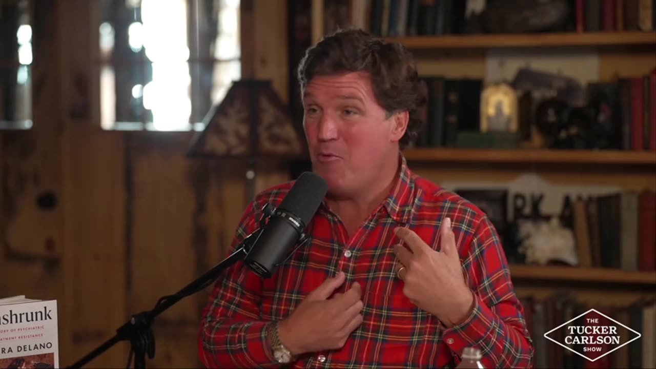 Tucker Carlson with Laura Delano - The Dark Truth About Antidepressants, SSRIs...6-6-25