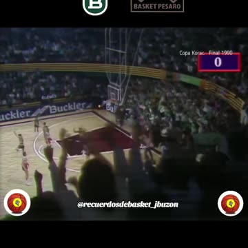 "RAM Joventut vs Scavolini Pesaro" FINAL COPA KORAC'90