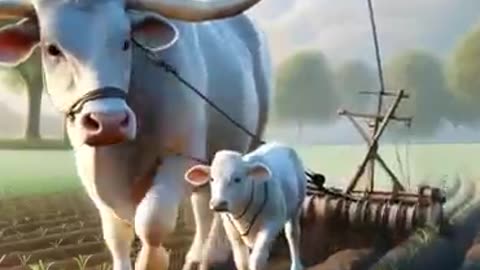 Cow and calf farming