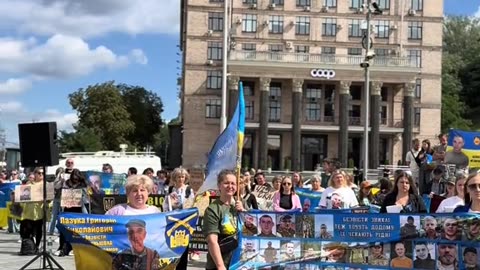 Torture and lack of evacuation. At a rally of relatives of missing soldiers in Kiev