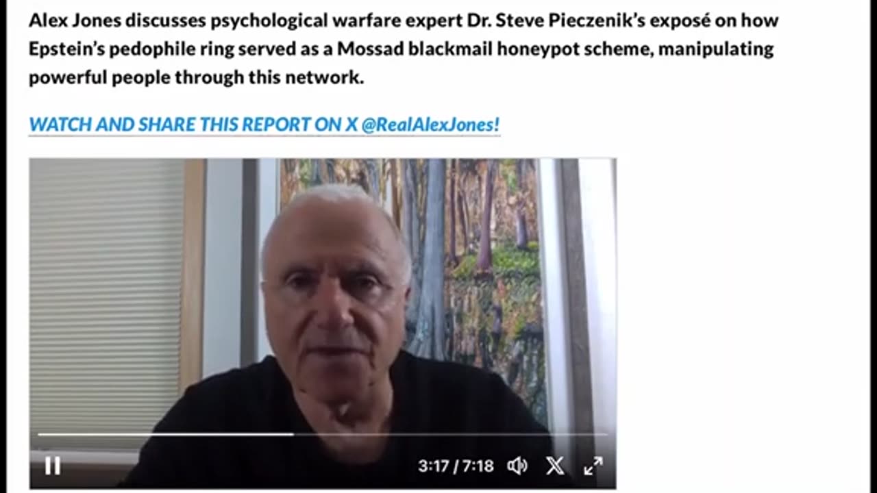 Mossad --> CIA --> Pedos -- It's all connected ..