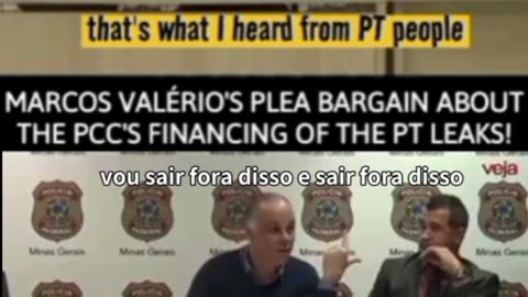 MARCOS VALÉRIO'S PLEA BARGAIN ABOUT THE PCC'S FINANCING OF THE PT LEAKS!