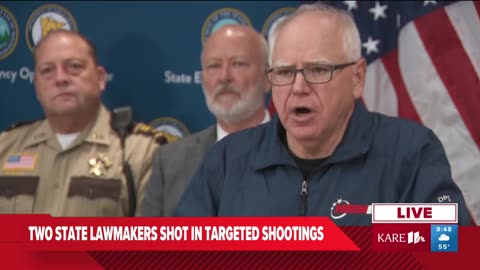 Gov. Walz: Minnesota lawmakers shot in 'politically motivated assassination'