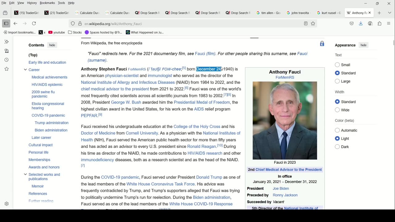 Arrest Dr Fauci, Flip The Switch & Ascend Us All Merry Christmas Come Early!