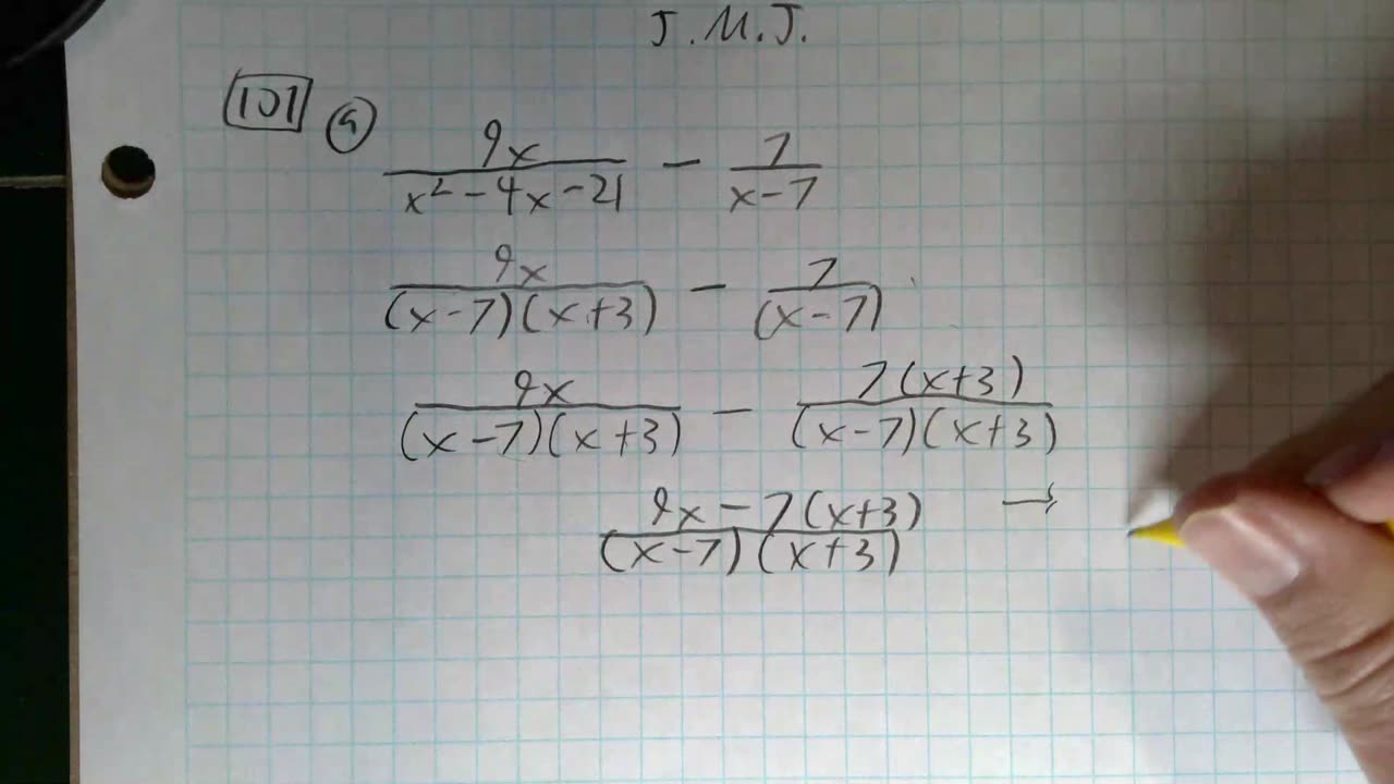 Saxon Algebra 1 Lesson 101 (b)
