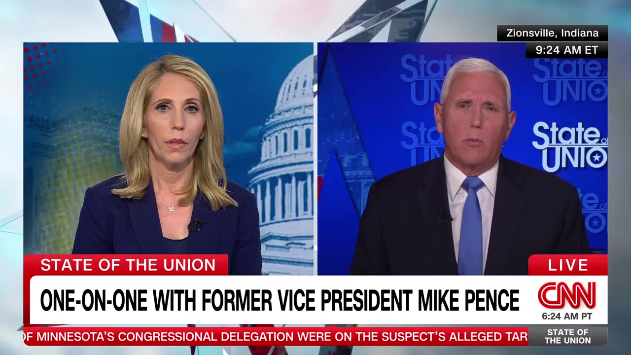 Mike Pence hits Trump for using military on protesters while pardoning J6ers