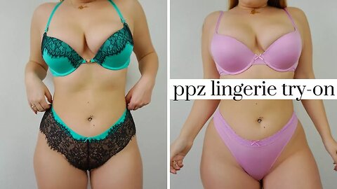 PPZ LINGERIE TRY-ON | CURVY GIRL LINGERIE HACKS