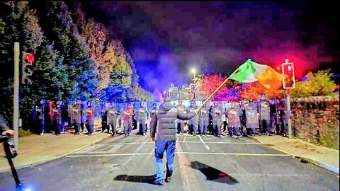 Citywest Gardai are preparing for another night of protests.