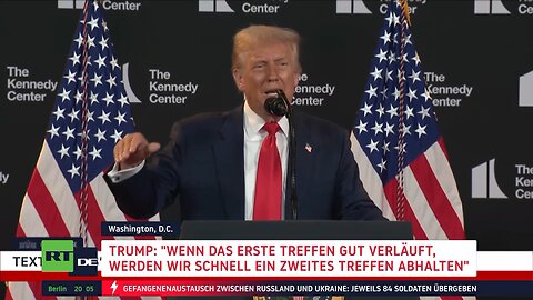 Vor Gipfel in Alaska: Trump stellt zweites Treffen in Aussicht