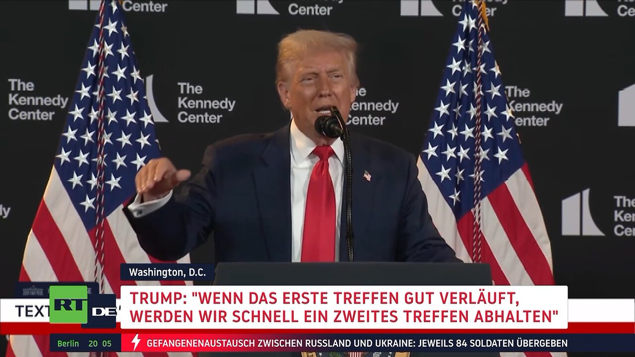 Vor Gipfel in Alaska: Trump stellt zweites Treffen in Aussicht