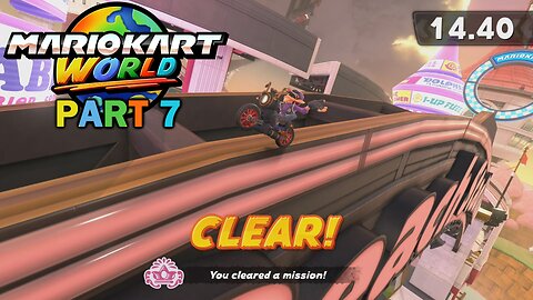 Mario Kart World (Blind) Part 7 ~ I Don't Really Like Grinding and Wall Riding.