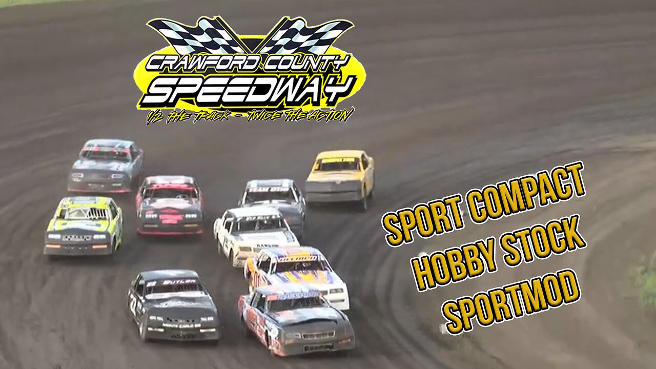 Hobby Stock, Sport Compact & Sportmod | Crawford County Speedway | 6-18-2021