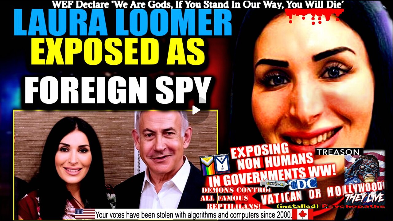 Official Docs Expose Laura Loomer as Mossad Agent Tasked With Destroying American Sovereignty